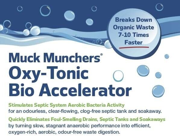 Muck Munchers Oxy-Tonic Septic Tank Accelerator 1 Litre