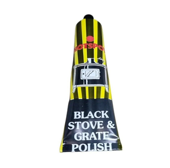 Black Stove and Grate Polish Hotspot 75ml Fireplace Cast Iron Cream Cleaner Tube