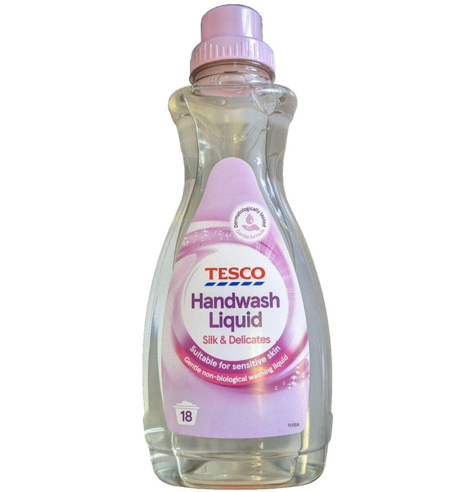 Tesco Handwash Liquid Silk and Delicates 750ml