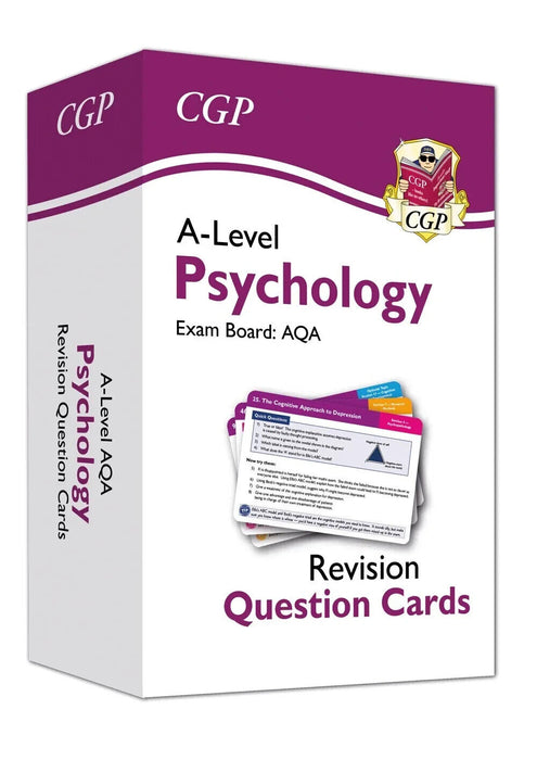 A-Level AQA Psychology Revision Question Cards 2023 Cgp