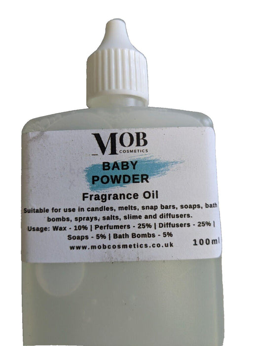 Mob Cosmetics 100ml - Baby Powder Fragrence Oil