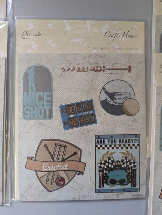 Craft House 3 Die Cuts x5