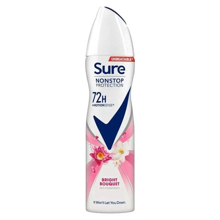 Sure Women 72hr Nonstop Protection Bright Bouqet  Deodorant - 250ml