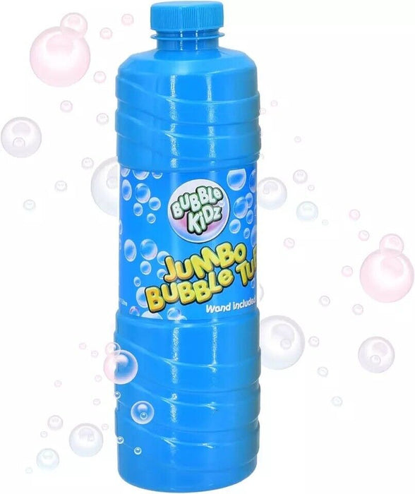 Bubble Kidz 1 Litre Bubble Mixture Liquid Solution *Wand not included*