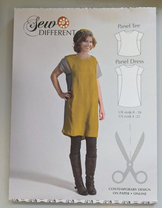 Sew Different Panel Dress & Panel Tee Sewing Pattern