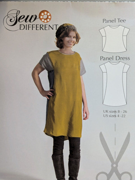 Sew Different Panel Dress & Panel Tee Sewing Pattern