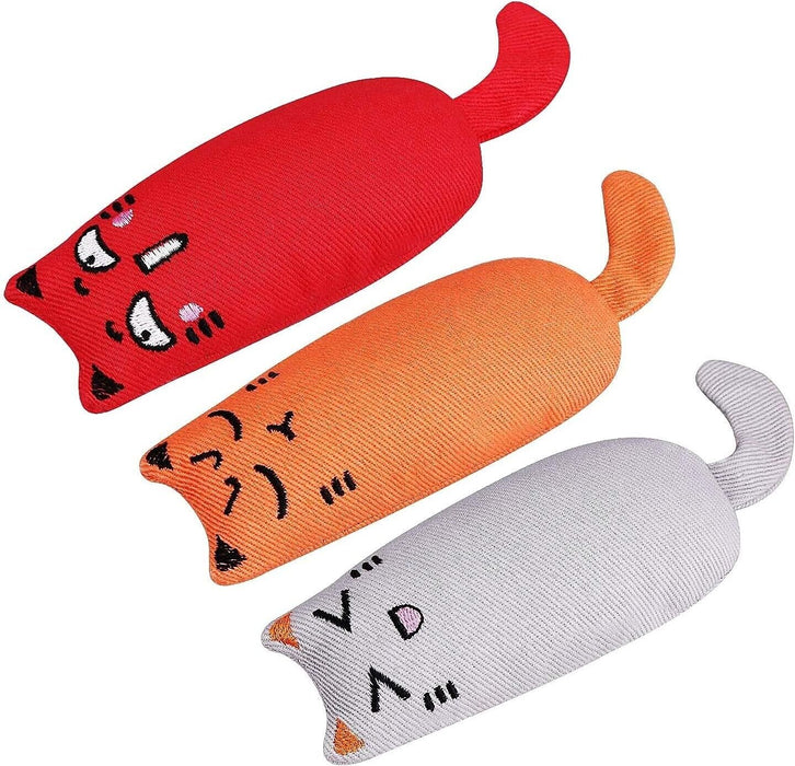 Bojafa Cat Catnip Toys For Indoor Cats Adult: 3 Pack