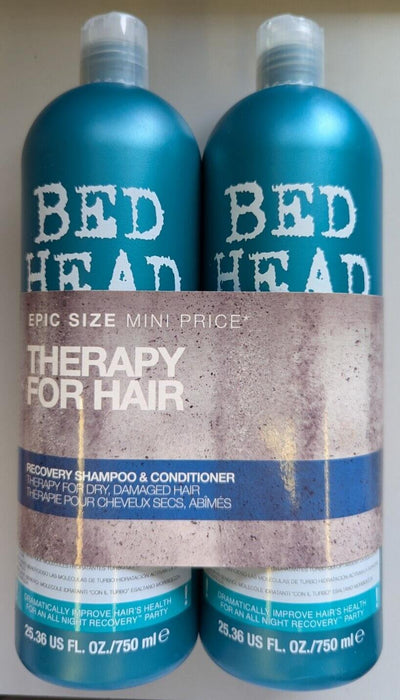 Bed Head by TIGI Recovery Shampoo and Conditioner Set Professional Moisturising