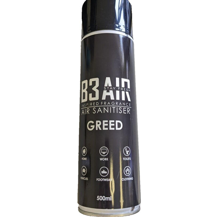 B3 Air Air Sanitiser Greed . 500 Ml.