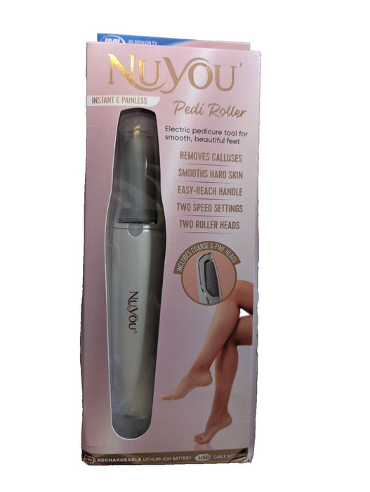 NuYou Pedi Roller - Electric Pedicure Tool For Smooth Feet