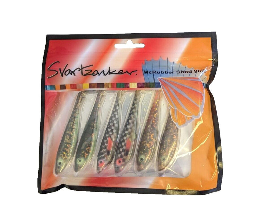 Svartzonker McRubber Shad 9cm