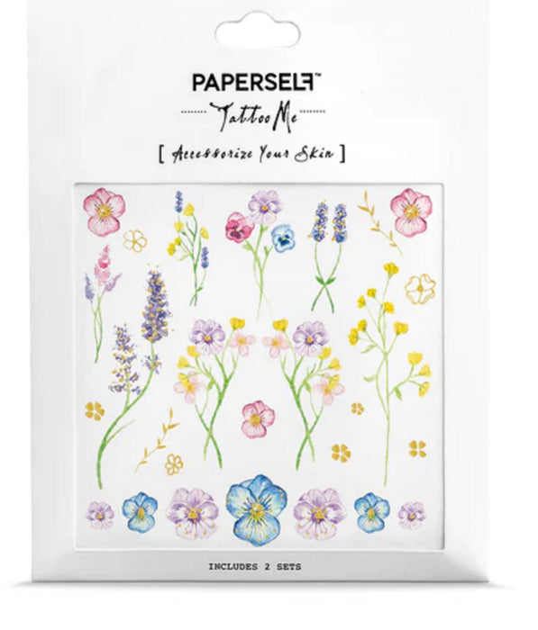 Paperself LITTLE GARDEN TEMPORARY TATTOO