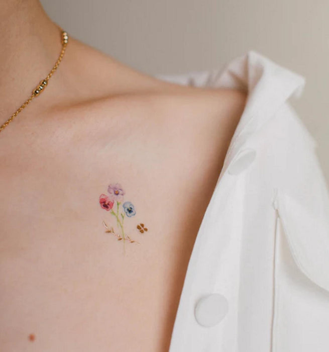 Paperself LITTLE GARDEN TEMPORARY TATTOO