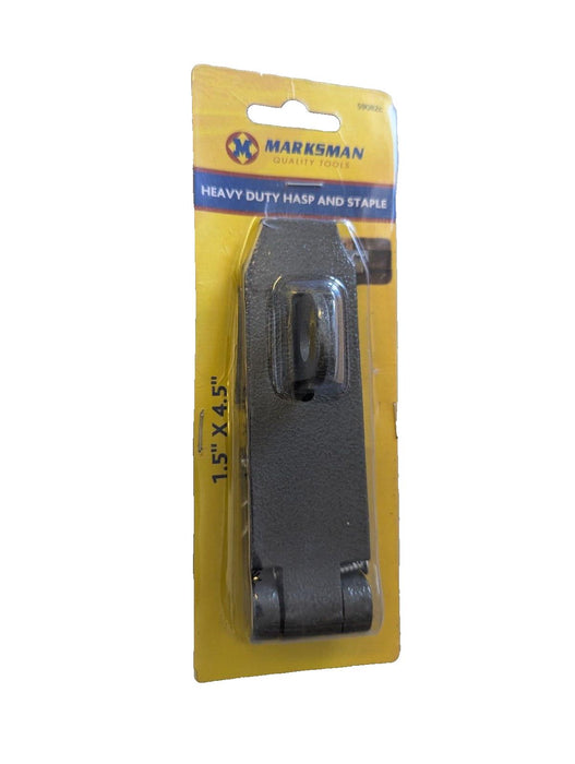 Marksman Heavy Duty Hasp & Staple 1.5" x 4.5"