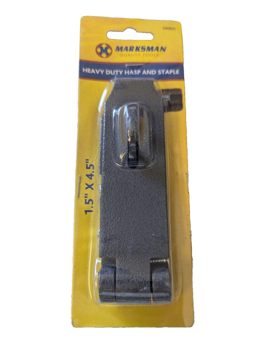 Marksman Heavy Duty Hasp & Staple 1.5" x 4.5"