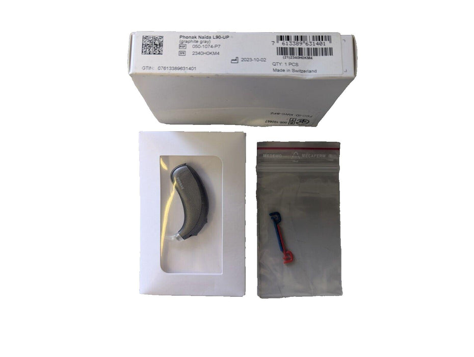 Phonak Naida L90-UP Graphite Gray (Single Hearing Aid)