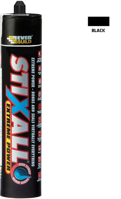 Everbuild Stixall Extreme Power  - Black, 290ml