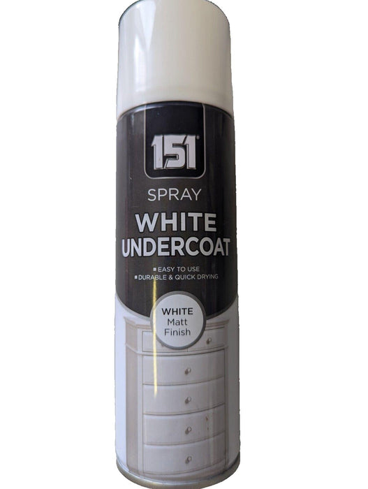 White Matt Undercoat Spray Can 250ml