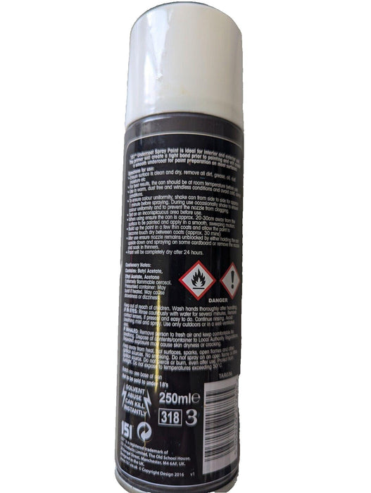 White Matt Undercoat Spray Can 250ml