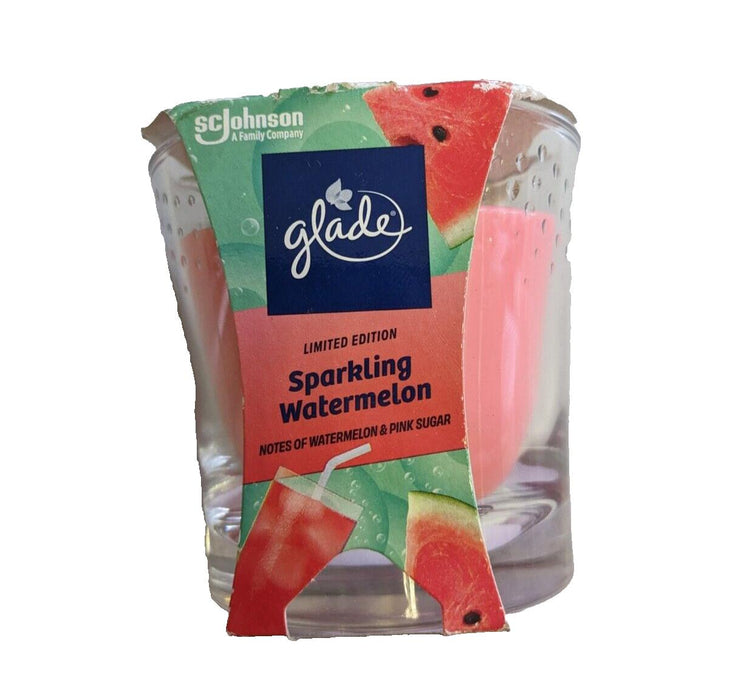 Glade Spring Large Scented Candle Sparkling Watermelon 129g