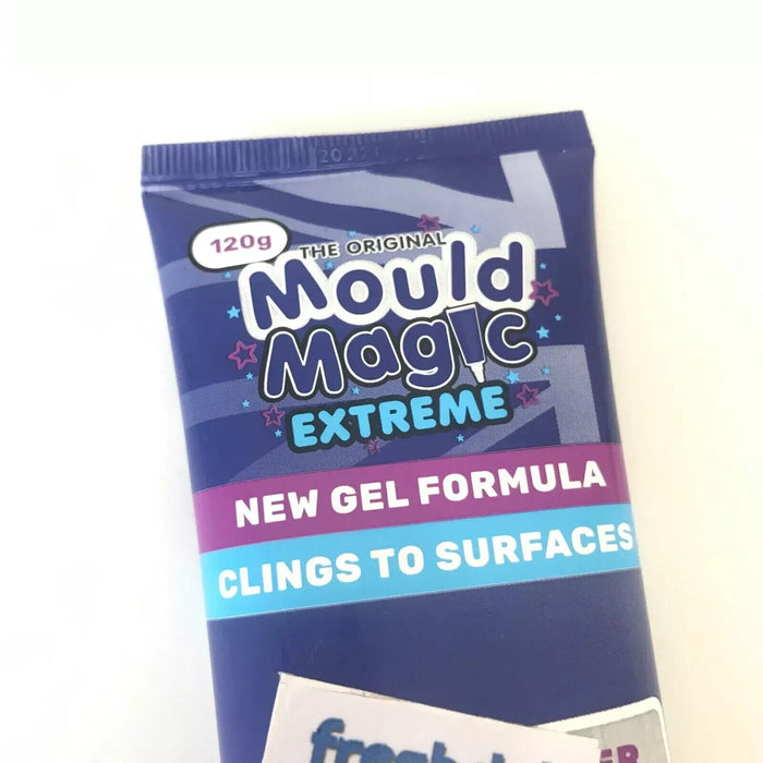 GENUINE MOULD MAGIC EXTREME GEL FORMULA 120G TAPS SINKS GROUT WINDOWS SILICONE