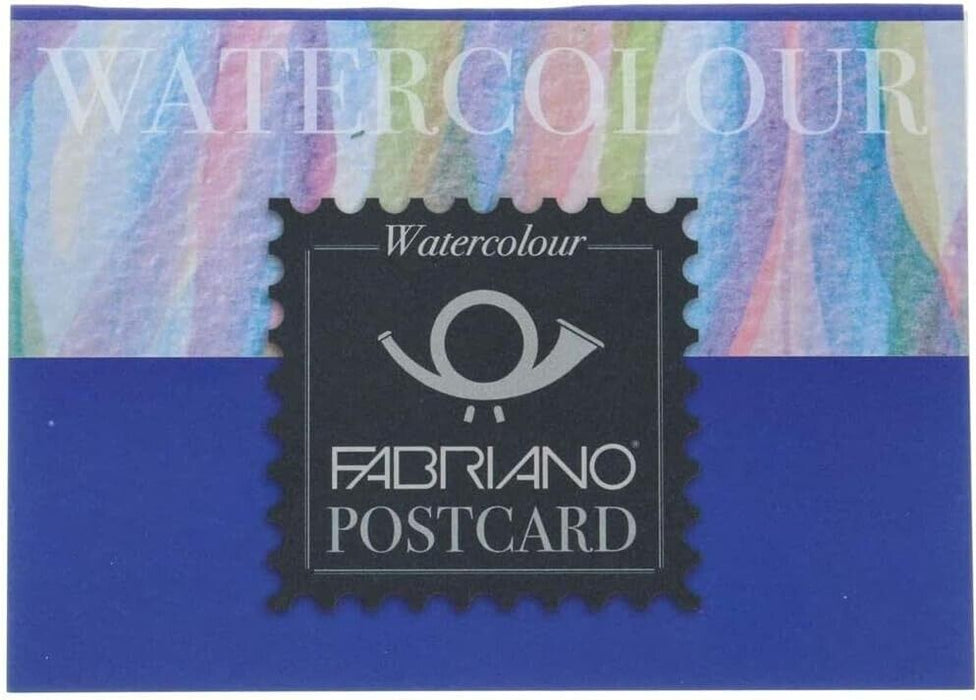 Fabriano Watercolour Postcards Pad - 20 sheets - 300gsm White Paper