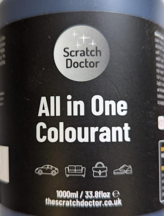 ALL IN ONE Leather Colourant Paint Dye Dark Blue