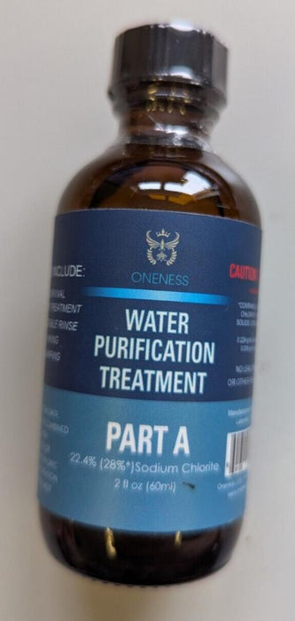 ONENESS Water Purification Treatment - Part A - 60ml