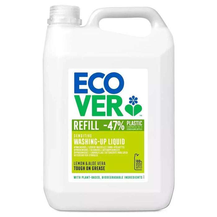 Ecover Washing up Liquid Lemon & Aloe Vera - 5 Litre