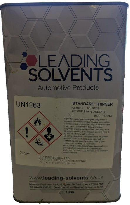 Leading Solvents Standard Cellulose Thinners (5 Litres)