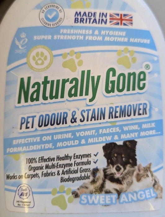 Naturally Gone Pet Odour & Stain Remover - 750ml - Refill Bottle