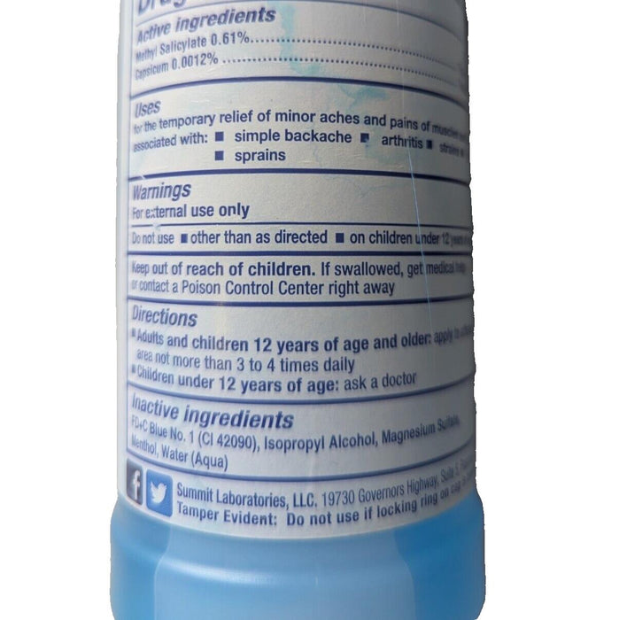 Dr Fred Summit Arthritis & Sport Cool Blue Ice 473ml