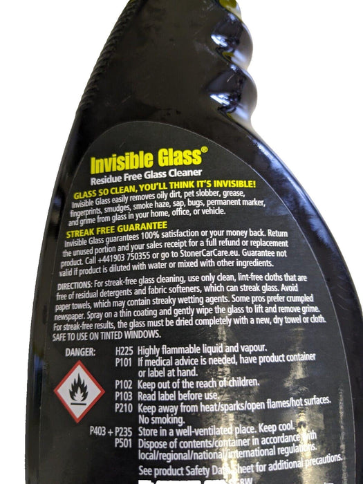 STONER INVISIBLE GLASS CLEANER 650ml