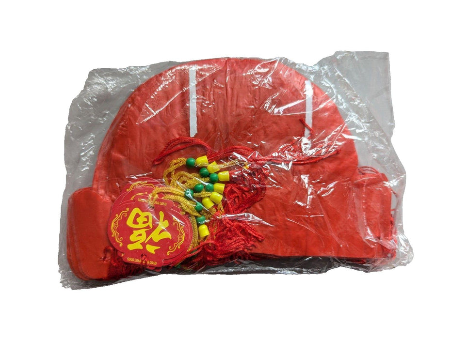 Veroda Plastic Chinese Red Lanterns Pack of 10 - Size 12"