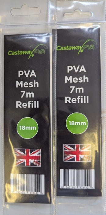 2 pack Castaway PVA Mesh System Refill 7m - 18mm