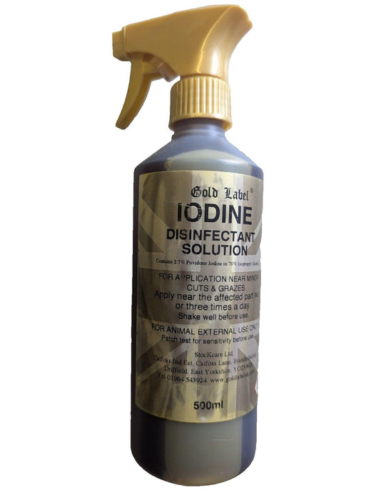 Gold Label Iodine Disinfectant Solution