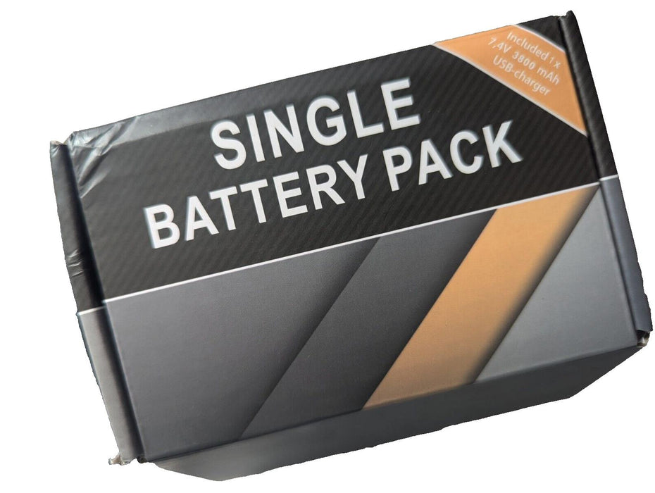 single battery pack with charger