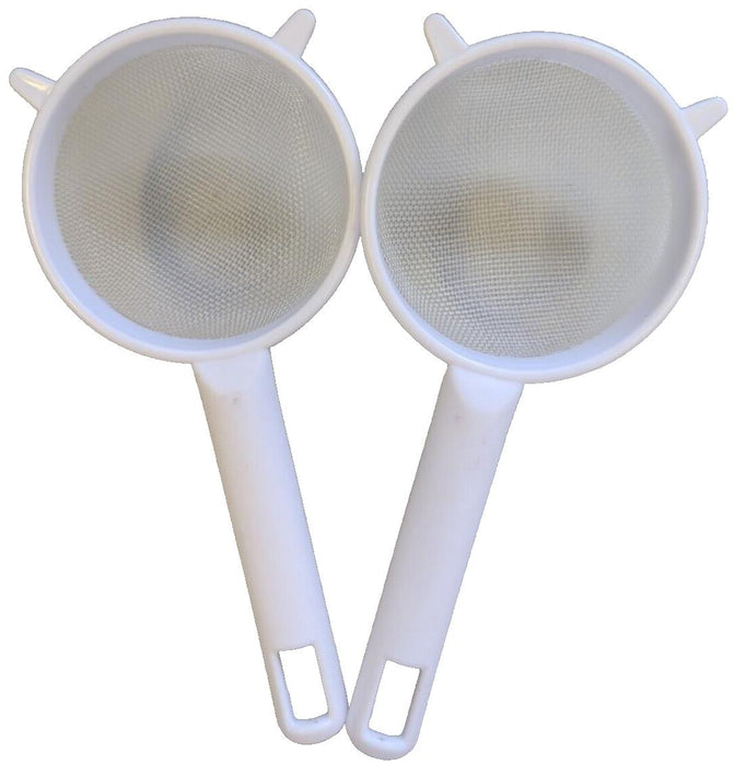 2 Pack 2.5" Sieve White