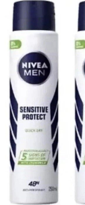 Nivea Men Sensitive Protect Anti Perspirant Deodorant 250ml x2