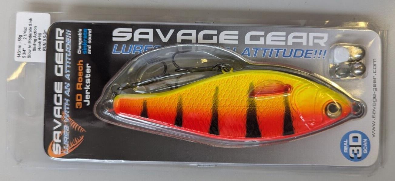 Savage Gear 3D Roach Jerkster - 145mm - 66g - Slow to Moderate Sink