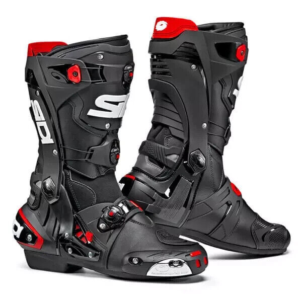 Sidi Rex CE Motorcycle Motorbike Mens Boots Black Euro 48 UK 12.5