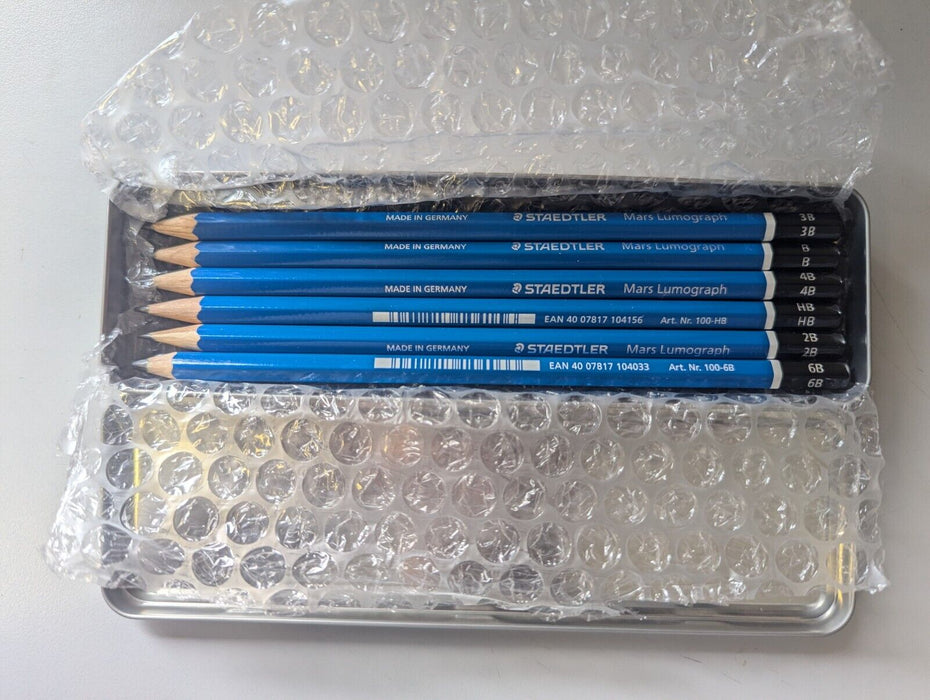 Caran d'Ache Creative Art Materials Metal Box 6 Pencils