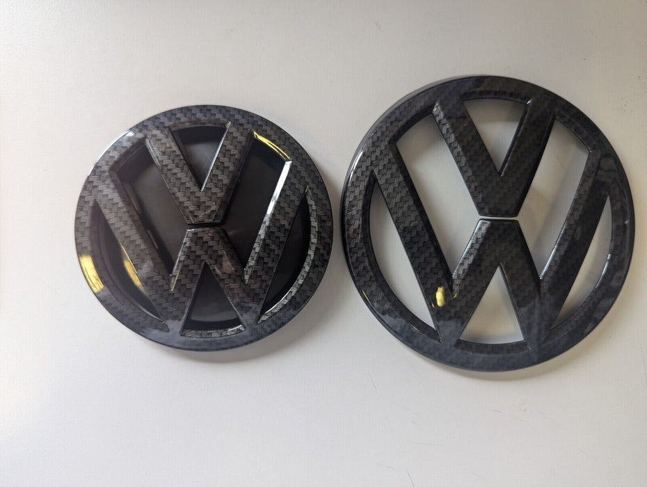 VW Golf 7 Black Badges Carbon Fibre Effect