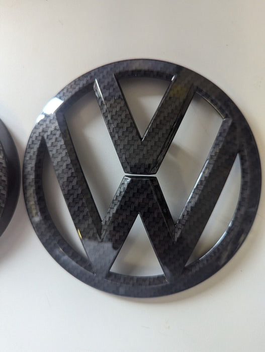 VW Golf 7 Black Badges Carbon Fibre Effect