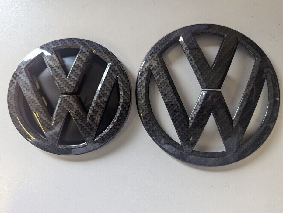 VW Golf 7 Black Badges Carbon Fibre Effect