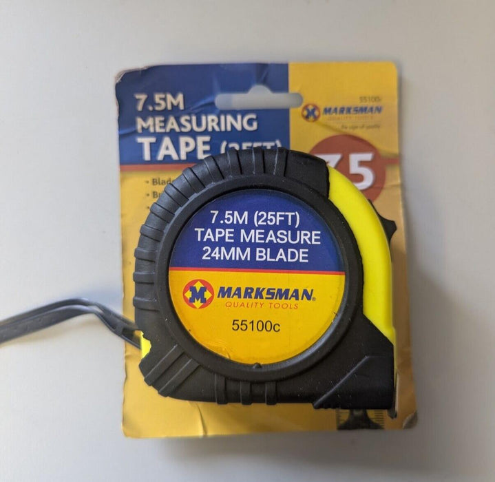 Marksman Measuring Tape 7.5m