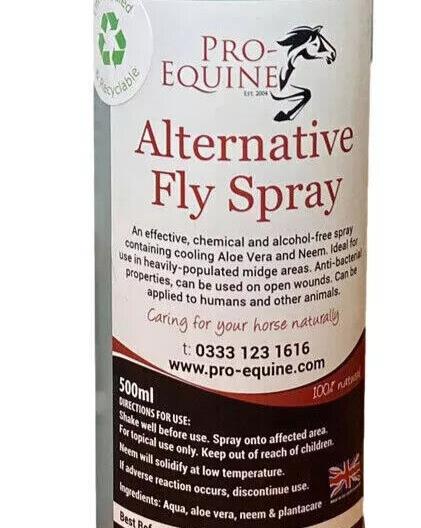 Pro-Equine Alternative Fly Spray Fly Protection 500ml