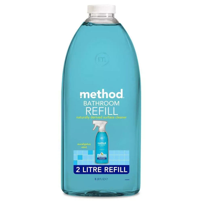 Method Bathroom Cleaner Eucalyptus & Mint Refill 2L