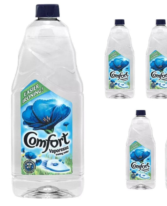 Comfort Intense Vaporesse Ironing Water Fresh Sky 1 Litre x 4