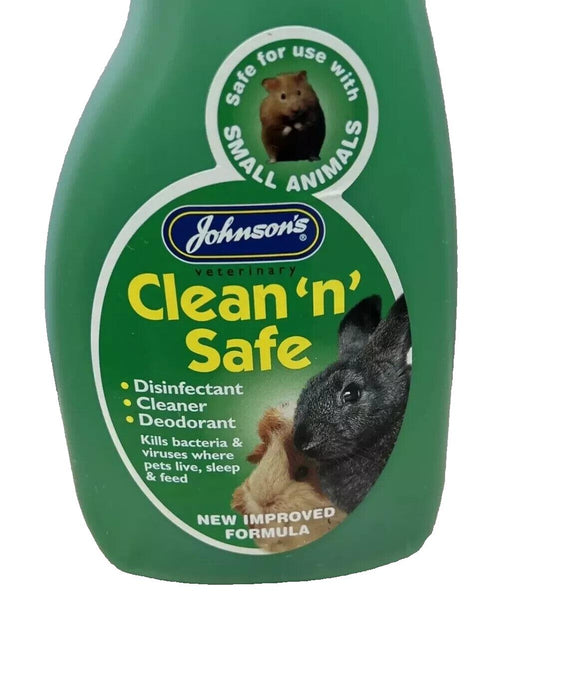 Johnson's Clean  'N' Safe Disin fectant Small Animal 500ml